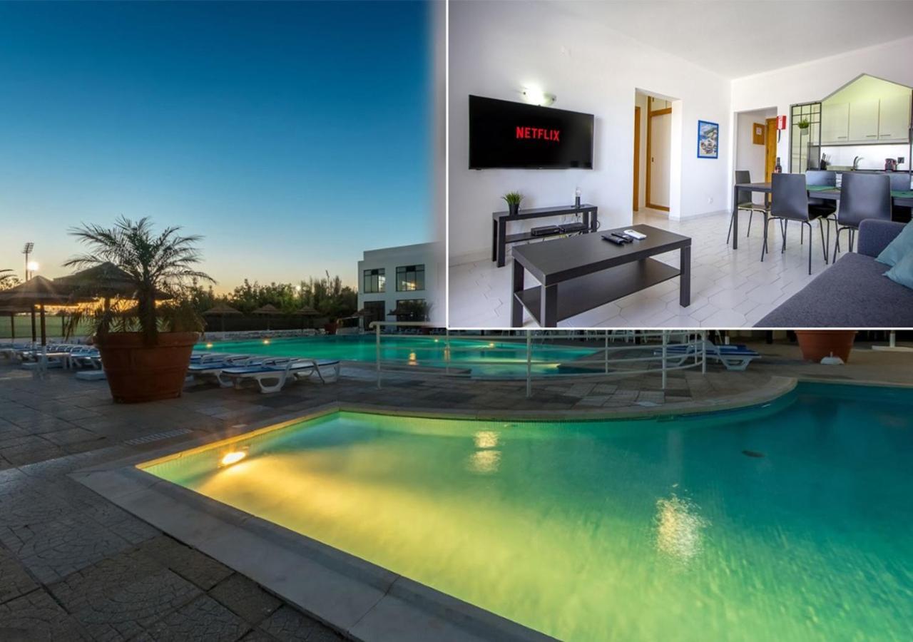 Sea View Apartment - 3 Swimming Pool & Fitness 阿尔布费拉 外观 照片